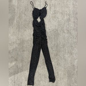 For love and lemons cat suit sparkle size small